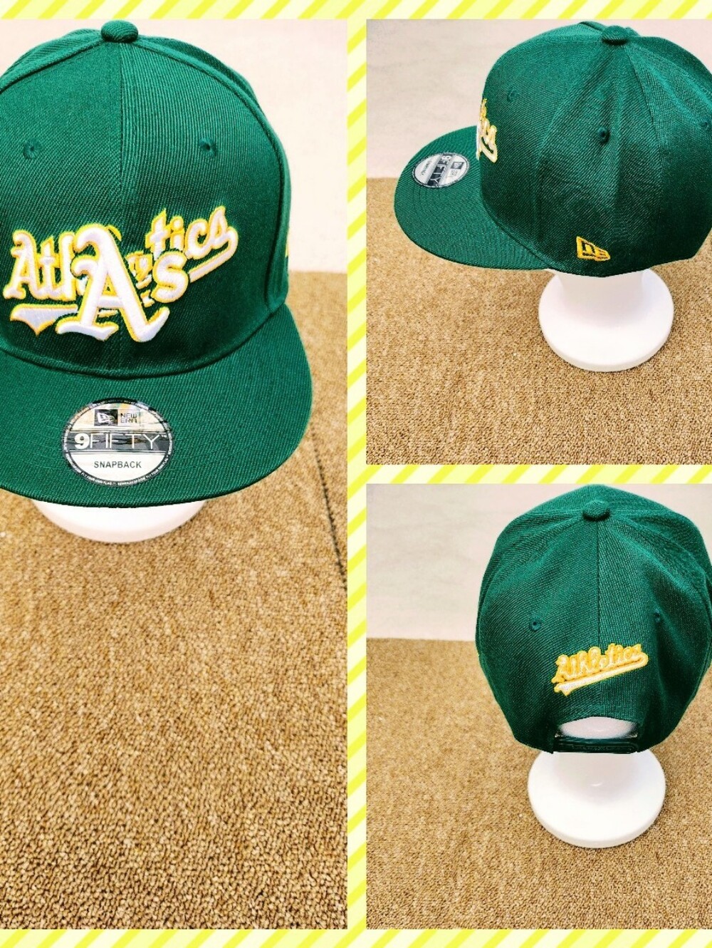 OAKLAND ATHLETICS MLB BASEBALL SNAPBACK HAT.
